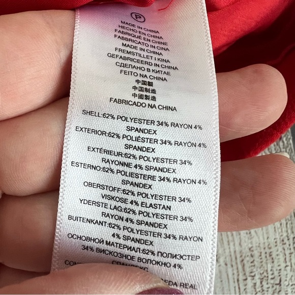 MICHAEL Michael Kors Red Blazer 10 - Picture 7 of 7